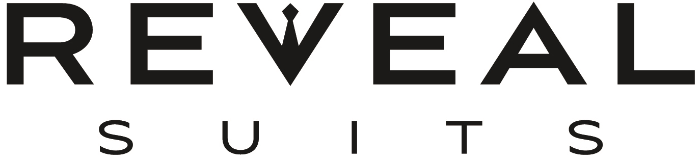 Reveal Suits Logo Black Primary